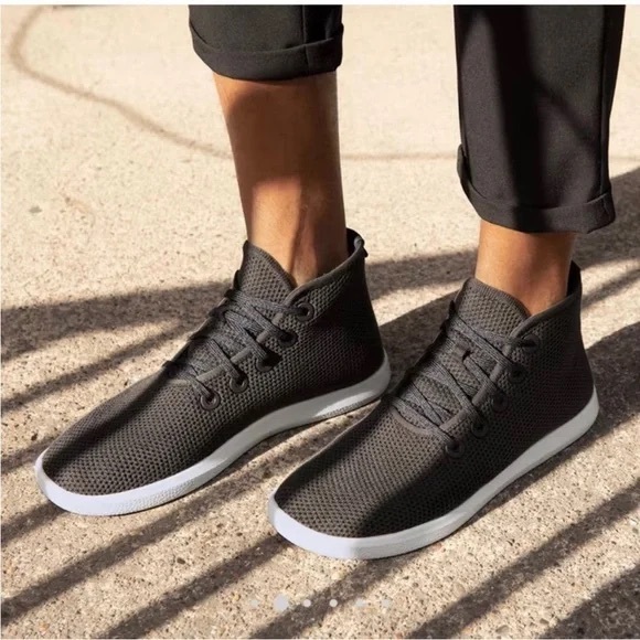 Allbirds Tree Toppers High Top Sneakers Men’s Charcoal Gray Knit Shoes Size 11 - Picture 1 of 10